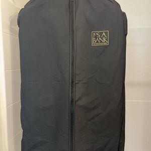 Jos. A. Bank Brown/Black Checkered Wool/Cashmere Suit